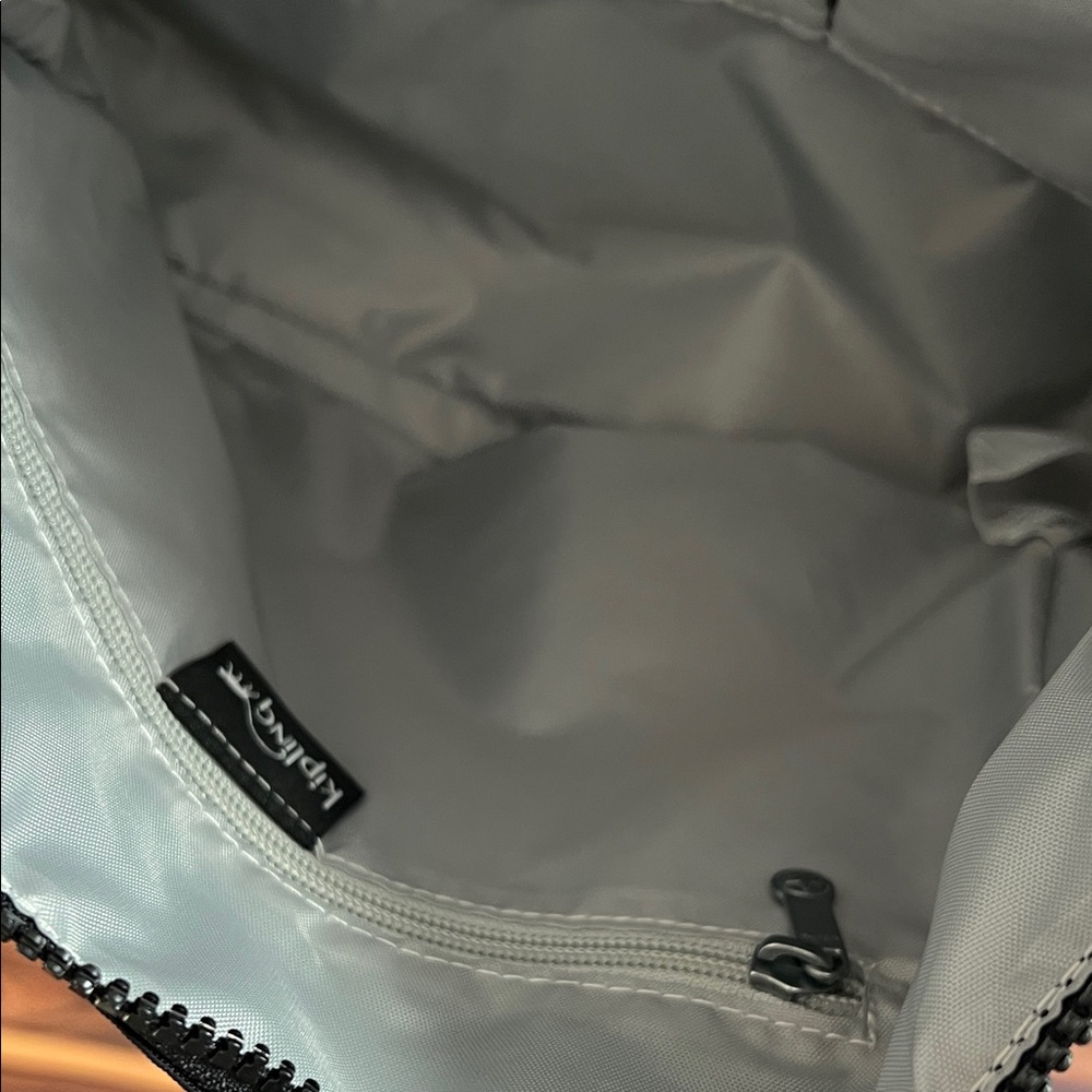 Kipling Black Crossbody Bag with Patterned Strap - Picture 10 of 10